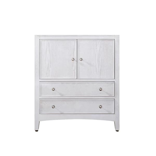 Avanity Westwood 30 in. W x 21 in. D x 34 in. H Vanity Cabinet Only in White Washed