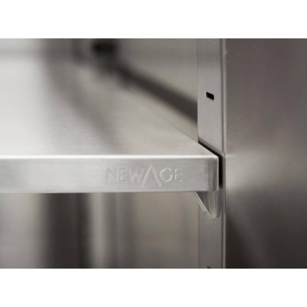 Stainless Steel Modular Outdoor Kitchen Cabinet Set, 96" Wide
