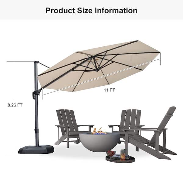 half patio umbrella red lled 10 feet Best Choice Products 10ft Outdoor Umbrella, Outdoor Table Umbrella, Yard Umbrella, Market with 6 Sturdy Ribs, Push Button, Tilt and Crank stiff flex Size:2.35