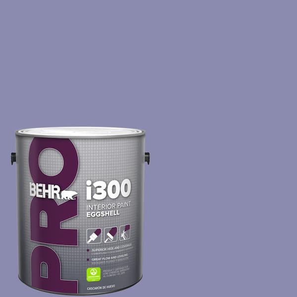 1 gal. #M550-5 Violet Aura Eggshell Interior Paint