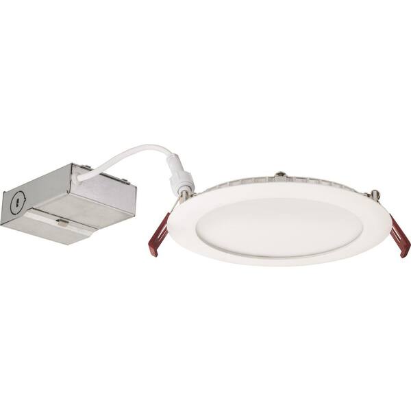 Lithonia Lighting 6 in. 2700K Canless Recessed New Construction or Remodel IC Rated Integrated LED Kit MVOLT, 1000 Lumens