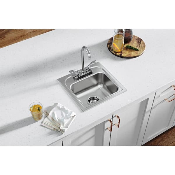 Elkay Everyday 2-Handle Bar Faucet in Chrome LK2477CR - The Home Depot