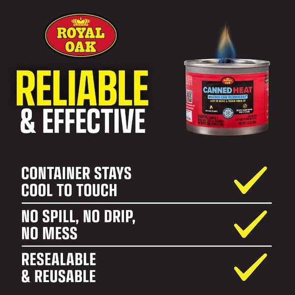 Reviews for Royal Oak 2-Pack Canned Heat Chafing Fuel | Pg 3 - The