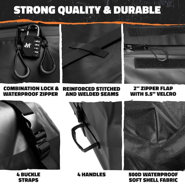 Mockins 25 cu. ft. Waterproof Rooftop Carrier Bag Capacity