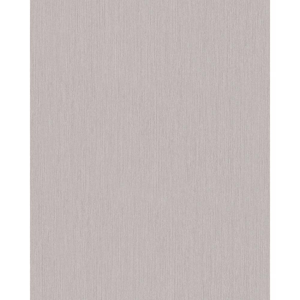 Fine Brush Stripe Greige Matte Finish Vinyl on Non-Woven Non-Pasted Wallpap