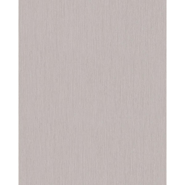Fine Brush Stripe Greige Matte Finish Vinyl on Non-Woven Non-Pasted Wallpaper Sample