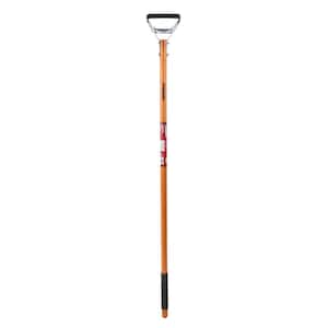 54 in. L Wood Handle Action Hoe With Grip