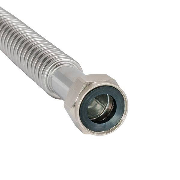 24 Length 24 Length Eastman 0436324 Copper Water Heater Connector 3/4 FIP x 3/4 PEX 