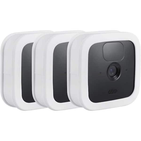Wasserstein White Protective Silicone Skin for Blink Outdoor - Camouflage, Accessorize and Protect Your Camera (3-Pack)