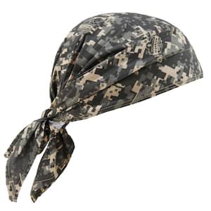 Chil-Its 6710CT Camo Evaporative Cooling Triangle Hat with Cooling Towel