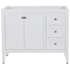 Darcy 42 in. W x 22 in. D Bath Vanity Cabinet Only in White
