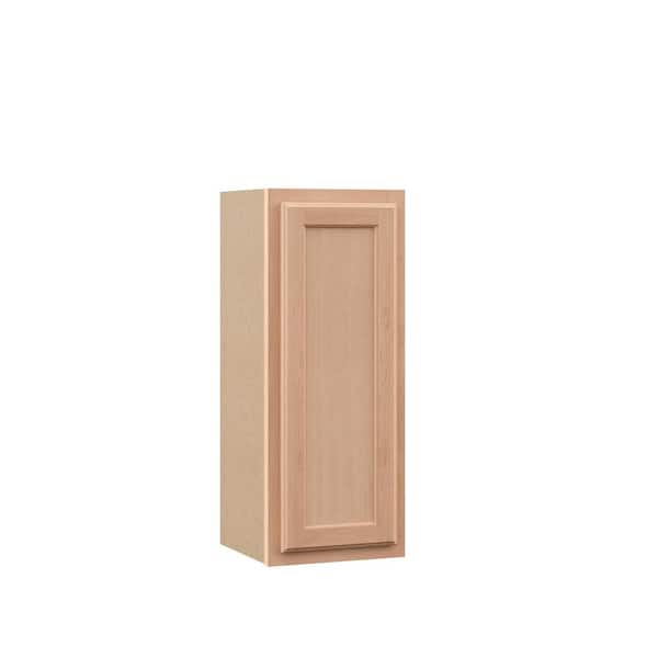 Recessed Panel 12 in. W x 12 in. D x 30 in. H Assembled Wall Kitchen Cabinet in Unfinished