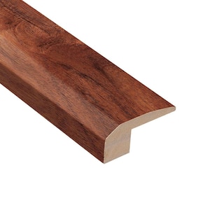 Teak Amber Acacia 3/8 in. Thick x 2-1/8 in. Wide x 78 in. Length Carpet Reducer Molding