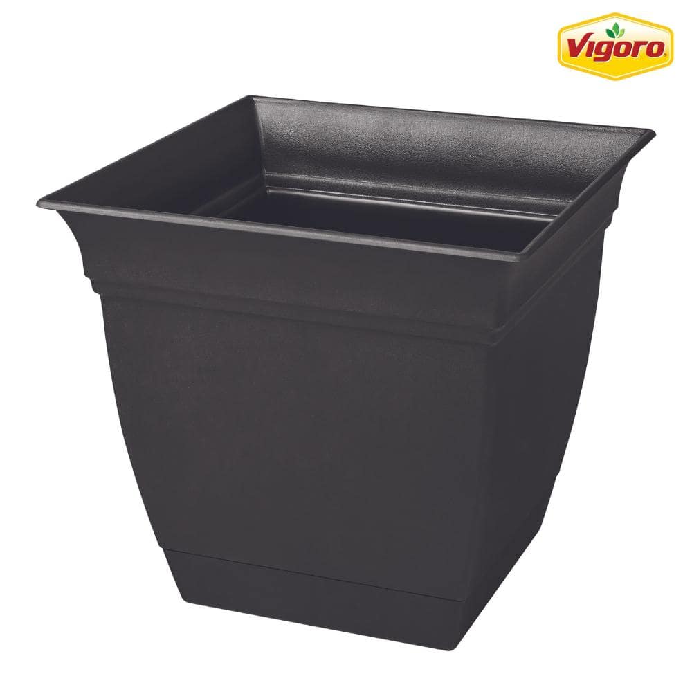 鉢・プランター SRL SQUARE SMALL CE-POT NEIGHBORHOOD Tapered Shallow Type Plant Pot-S' SRL (Black) – MELLOWIST