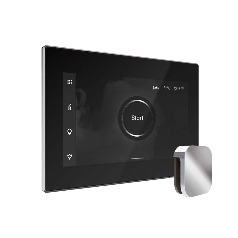 XDream Max Steam Shower Control Package with iSteamX Control and Linear Steamhead in Black Polished Chrome price history on PriceWatchPro