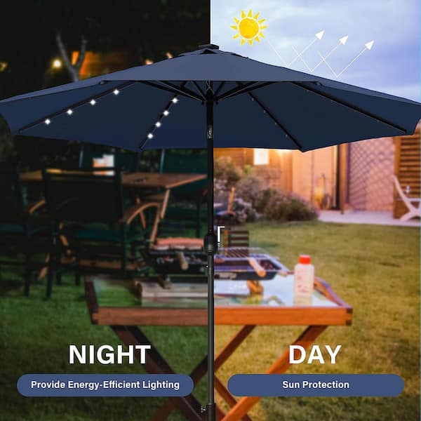 Lighted backyard deals