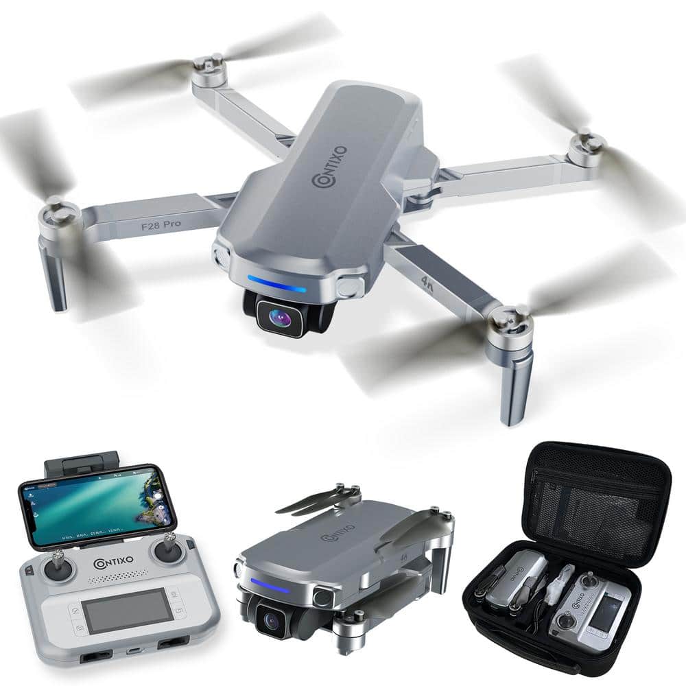 DJI Mini 4 Pro Quadcopter Drone Fly More Combo Plus with RC 2 Controller-  4K Ultra HD Video Capture - Intelligent Flight Modes for Aerial Enthusiasts