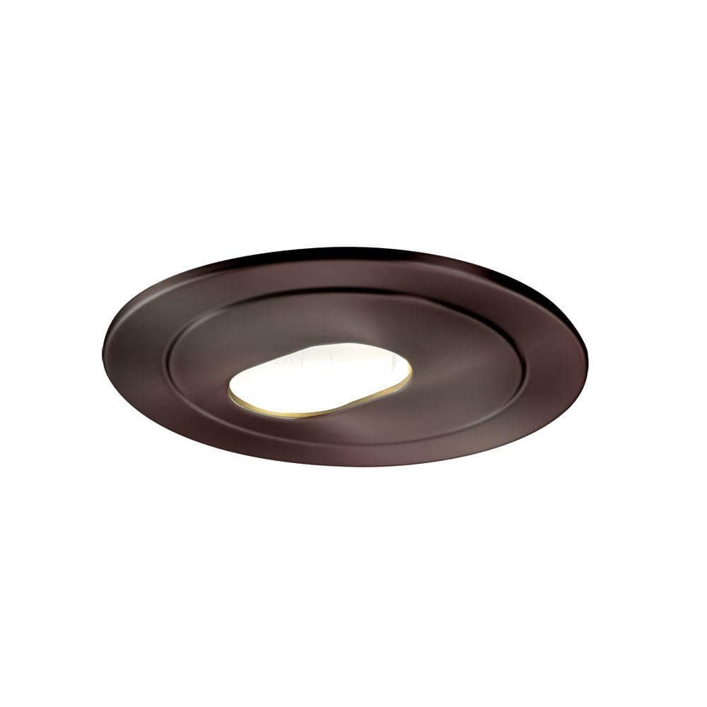 Tuscan Bronze 4-Inch Round Recessed Lighting Trim