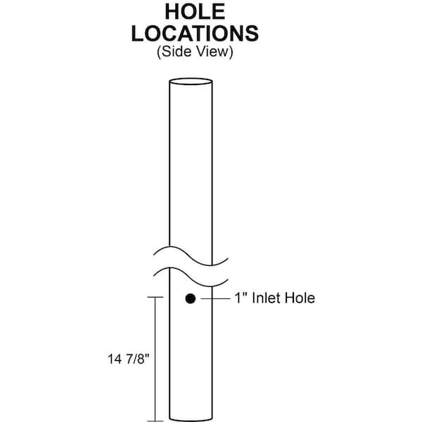 Solus 12" Globe Post Top Light Fixture - Black Cast Aluminum With LED, 3000K/4000K