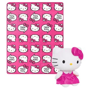 Hello Kitty Pink Kitty Pride Silk Touch Plush Hugger