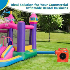 3 HP/2200-Watt Air Blower Commercial Inflatable Bounce House Blower for Water Slide