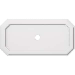 30 in. W x 15 in. H x 2 in. ID x 1 in. P Emerald Architectural Grade PVC Contemporary Ceiling Medallion