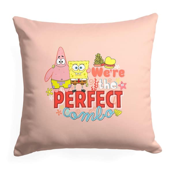 THE NORTHWEST GROUP Spongebob Perfect Combo 18 in. x 18 in. Printed ...