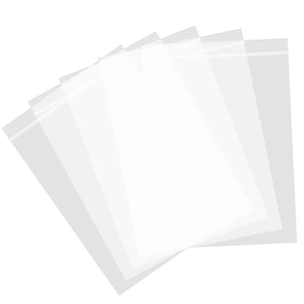 400 pcs 3 x 4 in. Clear Resealable Zip Bags 2 Mil Thickness LDPE Plastic for Storage Candy Small Business