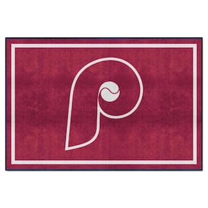 Philadelphia Phillies 5ft. x 8 ft. Plush Area Rug
