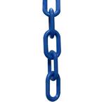 2 in. (#8, 51 mm) x 25 ft. Blue Plastic Chain