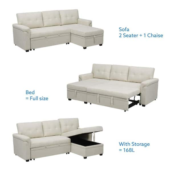 78 inch deals sofa with chaise