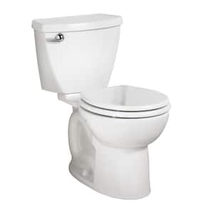 Cadet 3-Power Wash Tall Height 2-Piece 1.28 GPF Single Flush Round Toilet in White, Seat Not Included
