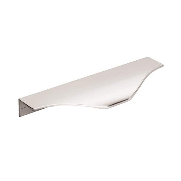 Amerock Aloft 4-9 16 In. (116mm) Modern Polished Chrome Cabinet Edge 