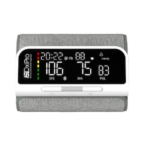 All-in-1 Automatic Upper Arm Blood Pressure Monitor Adjustable Large BP Cuff, Large Backlit Display