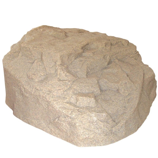 29 in. L x 30-1/2 in. W x 13-1/2 in. H Resin Boulder Rock