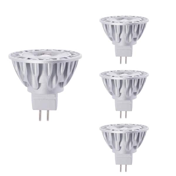 Bulbrite 60-Watt Equivalent MR16 Soft White Light Bi-Pin Base (GU5.3) Dimmable LED White Light Bulb (1-Pack)