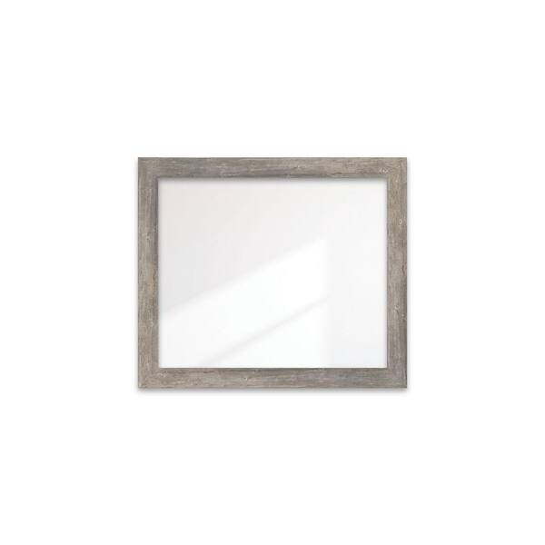 BrandtWorks Urban Frontier Framed Wide Wall Mirror 34 in. W x 40 in. H