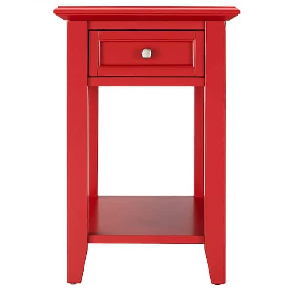 HomeSullivan Harrison Red Side Table