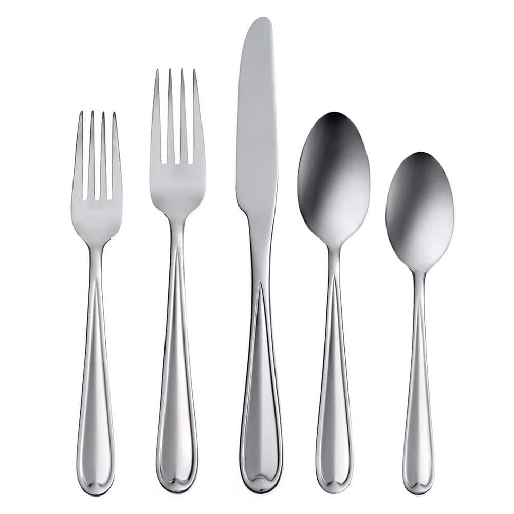 Oneida Dylan 42-Piece Silver 18/0-Stainless Steel Flatware Set