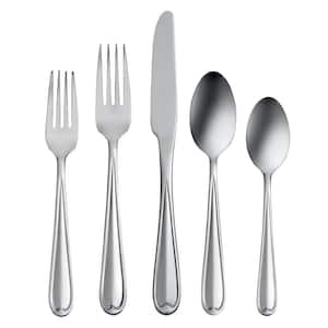 Dylan 42-Piece Silver 18/0-Stainless Steel Flatware Set (Service For 8)