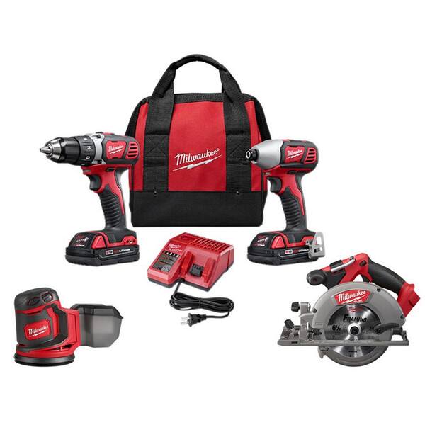 Milwaukee m18 deals combo home depot