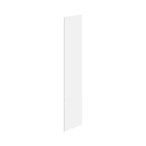 Timberline 24 in. W x 96 in. H Pantry Cabinet End Panel in Bright White