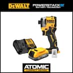 20V Cordless Compact Impact Driver 20V MAX POWERSTACK Battery Starter Kit
