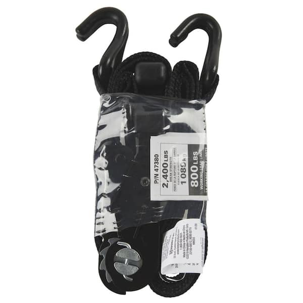 1.25 in. x 8.5 ft. T-Handle Maximus Ratchet Tie Down 1.25 in. x 8.5 ft. T-Handle Maximus Ratchet Tie Down