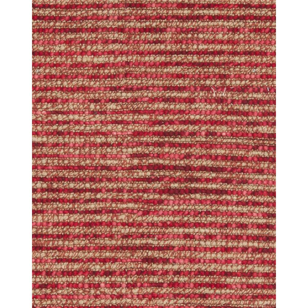 Handmade Red and Multicolor Wool Bohemian Area Rug, 5' x 8'