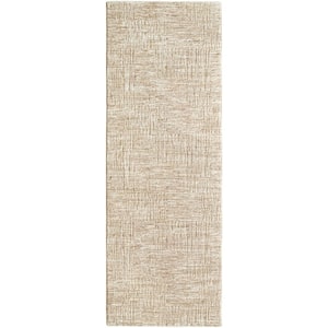 Masterpiece Medium Brown Modern 10 ft. x 11 ft. Indoor Area Rug