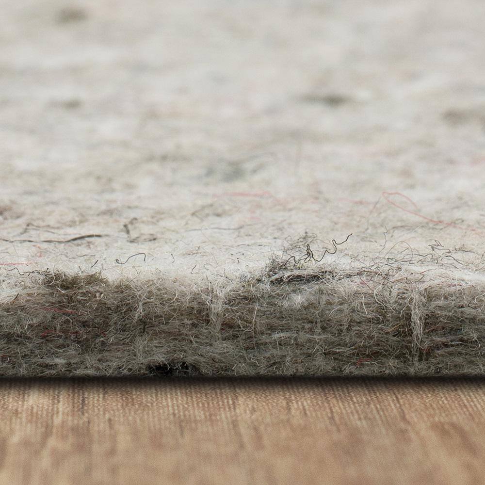 Gray 108" x 72" Felt Cushioning Rug Pad