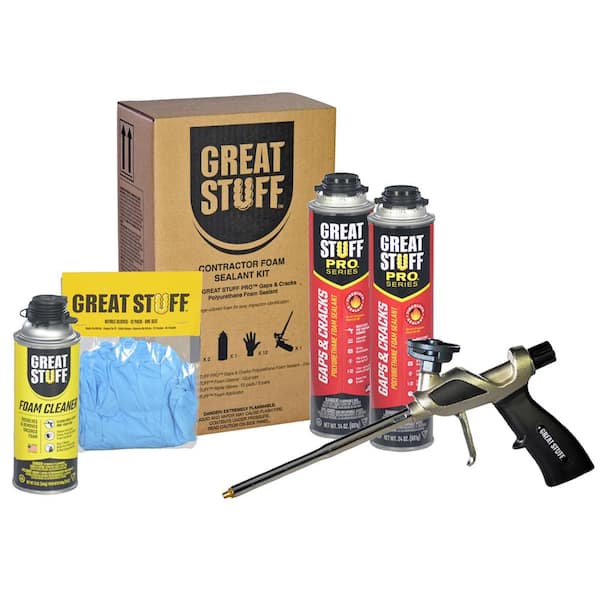 GREAT STUFF 48 oz. Gaps and Cracks Insulating Spray Foam Sealant Kit