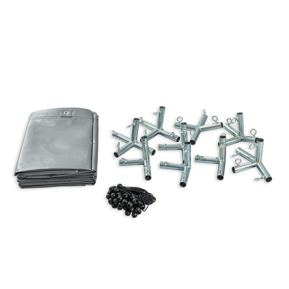 Silver Tent Canopy Kit 20 ft. x 20 ft. (11-Piece Set) price history on PriceWatchPro