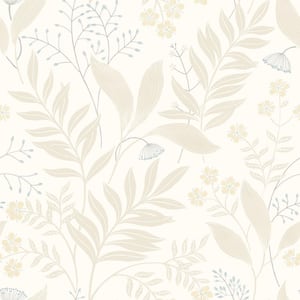 Amanda Beige Peel and Stick Wallpaper Sample